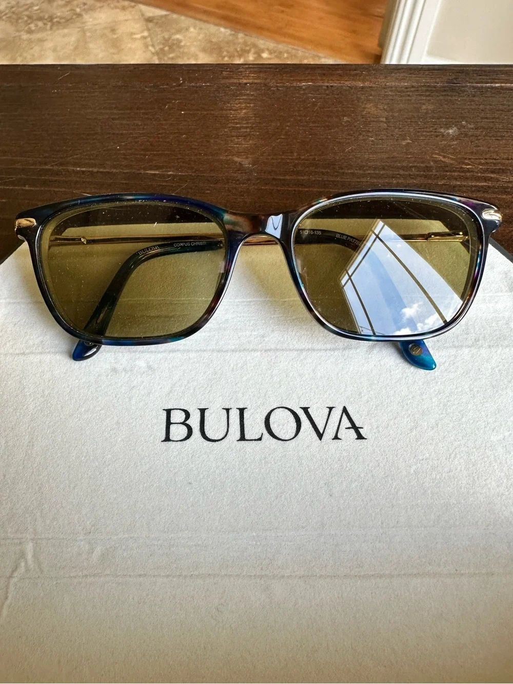 Authentic Bulova sunglasses. The “Corpus Christi” men’s